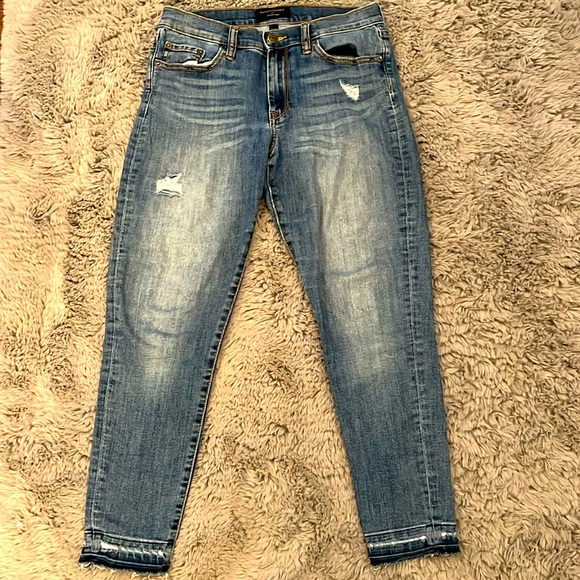 BANANA REPUBLIC HIGH RISE SKINNY JEANS - Picture 2 of 5